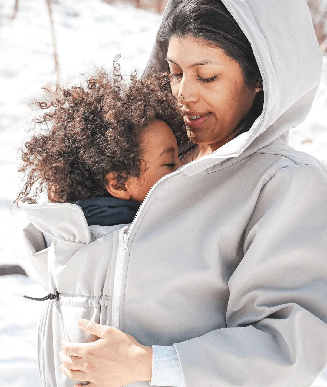 Mid-season coat with extender | Raincoat