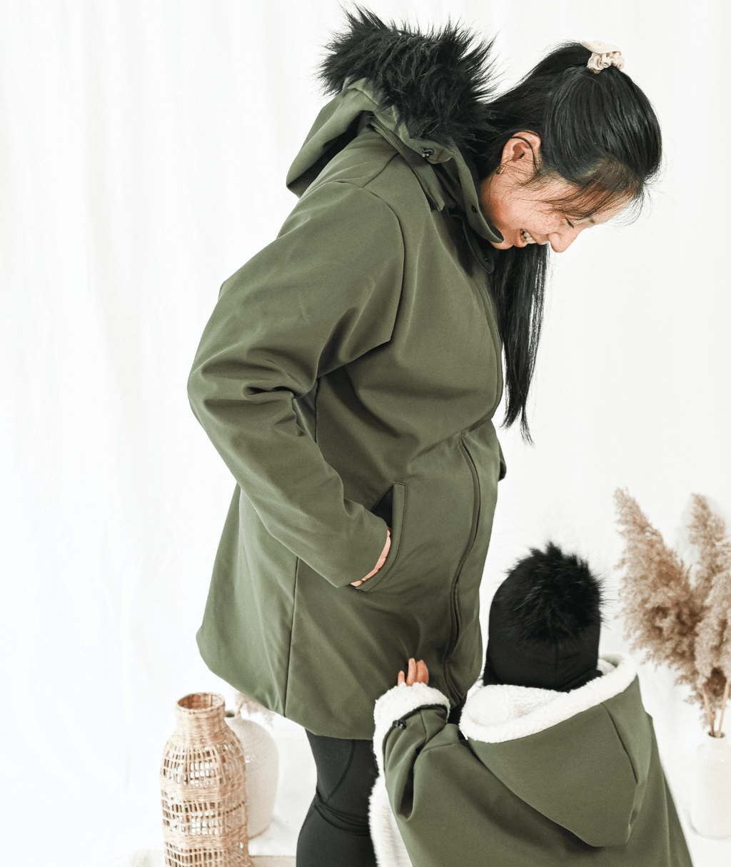 3 in 1 winter coat with extender
