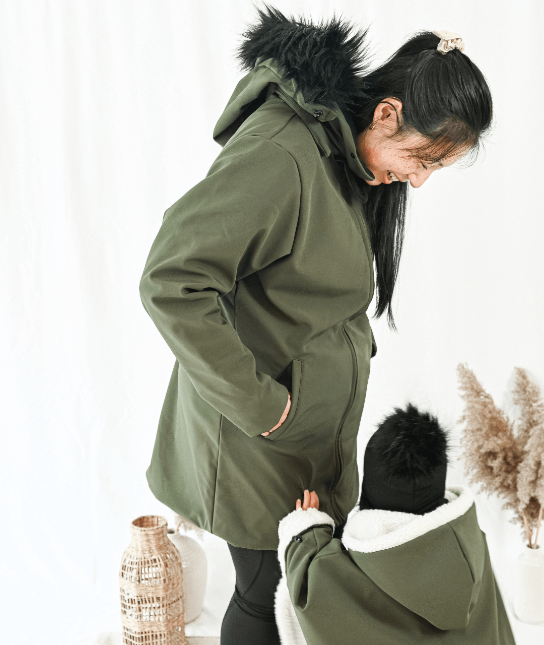 3 in 1 winter coat with extender