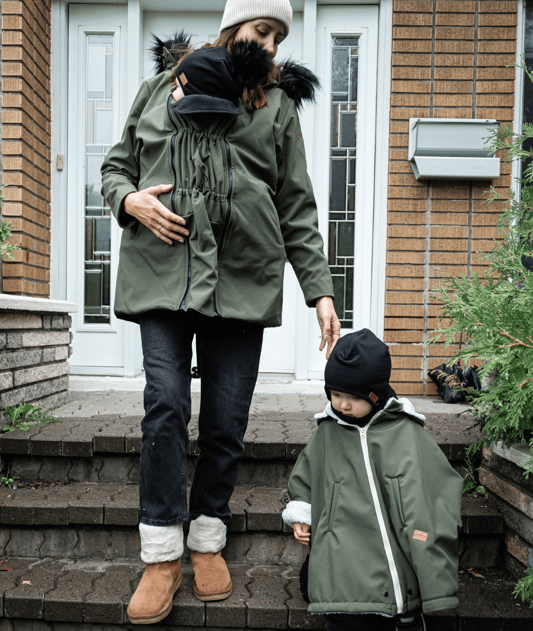 3 in 1 winter coat with extender