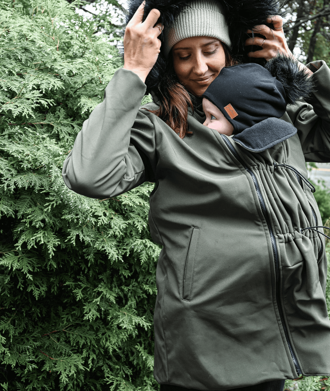 3 in 1 winter coat with extender