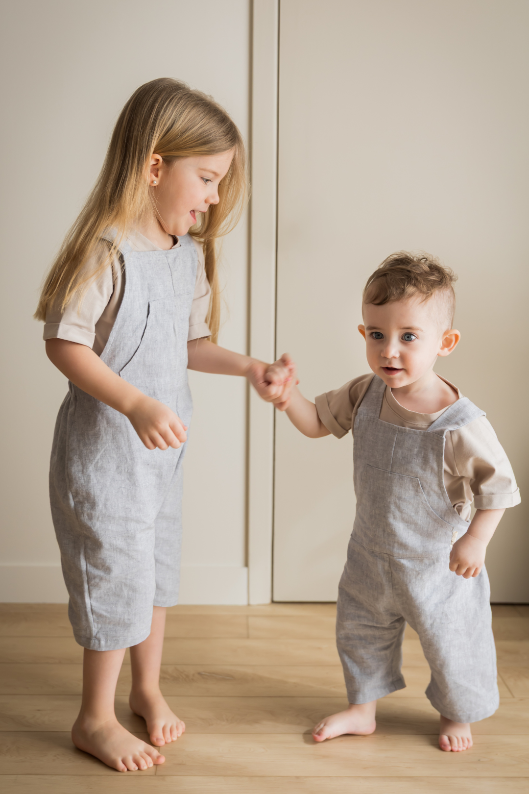 Linen Overalls | Cloud