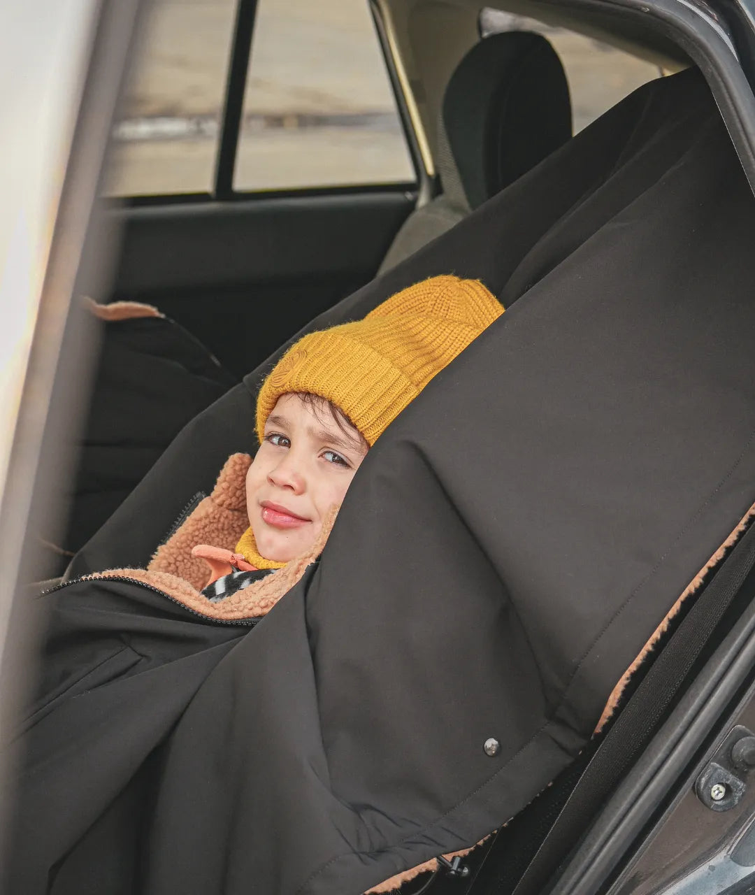Baby poncho hot sale car seat cover