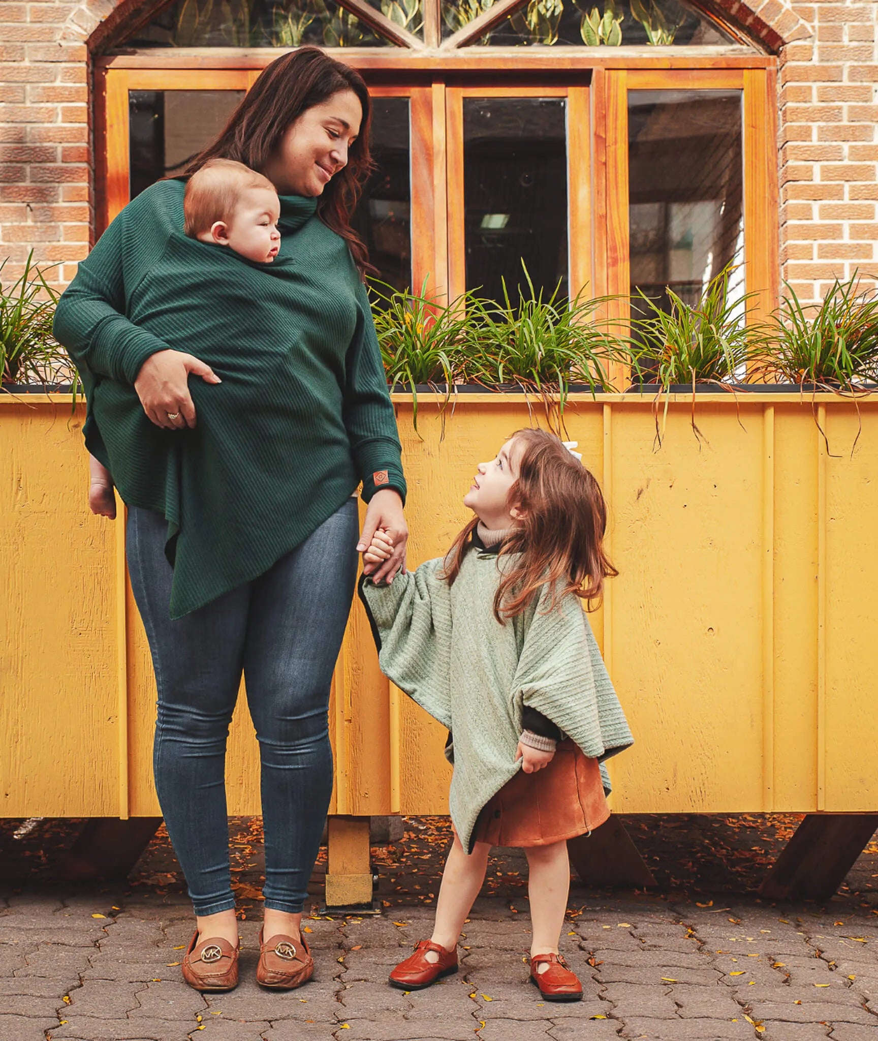 Cape Tissu lign Gustine Baby Carriers Maman Kangourou